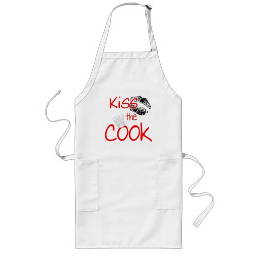 Kiss The Cook Apron Zazzle 