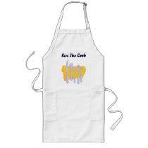 Kiss The Cook Custom Tableware Apron aprons