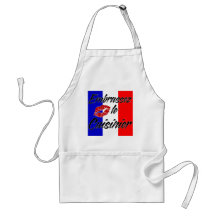 Kiss The Cook (French) Aprons