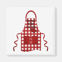 Kiss The Cook Fridge Magnets