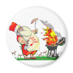 KiSs ThE CoOk magnets