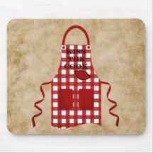 Kiss The Cook Mouse Pad