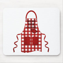 Kiss The Cook Mouse Pads
