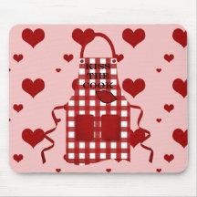 Kiss The Cook Mousepads