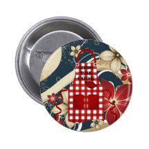 Kiss The Cook Pinback Buttons