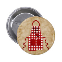 Kiss The Cook Pinback Buttons