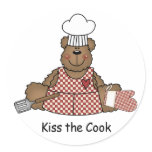 Kiss the Cook Sticker