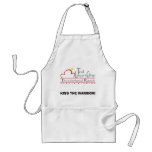 "Kiss The Warrior" Apron aprons