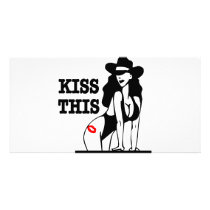 Kiss This (Kiss My Butt) photo cards