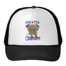 Kiss This Obama !!! Hat