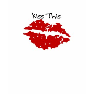 Kiss This Red Lips T-shirt shirt