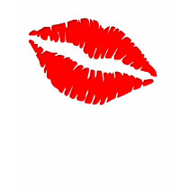 girly, girl, lover, trend, setter, kiss, big, lip, print, valentine, love, sweet, kisses, romantic, Shirt with custom graphic design
