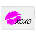 Kiss XOXO Greeting Card