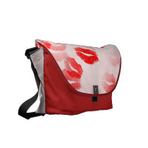 Kissable Lips Messenger Bag