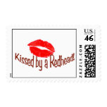 Kissed by a Redhead postage