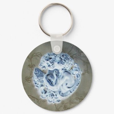 Kissed By An Angel Keychain by Bohemian_Spirit