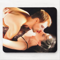 Kissed by an Angel Mousepad