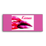 Kisses, Envelope with Lips & I Love You! envelopes