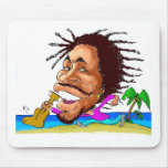 Kisses from Jamaica BOB Mouse Pads