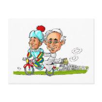 Kisses from Vatican RATZINGER postcards by KISSFROMTHEWORLD Kisses from Vatican RATZINGER postcards