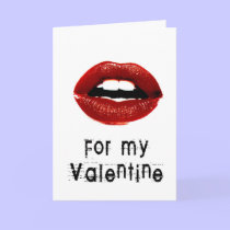 "Kisses in the Mail" Greetings Card cards