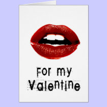 "Kisses in the Mail" Note Card cards