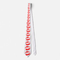 KISSES, KISS, RED HOT, LIPS, NECK TIE