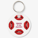 Kisses to Go Around Key Chain keychains by 16Sweet16 Kisses to Go Around Key Chain keychains