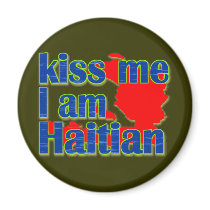 kisshaitian002 refrigerator magnet
