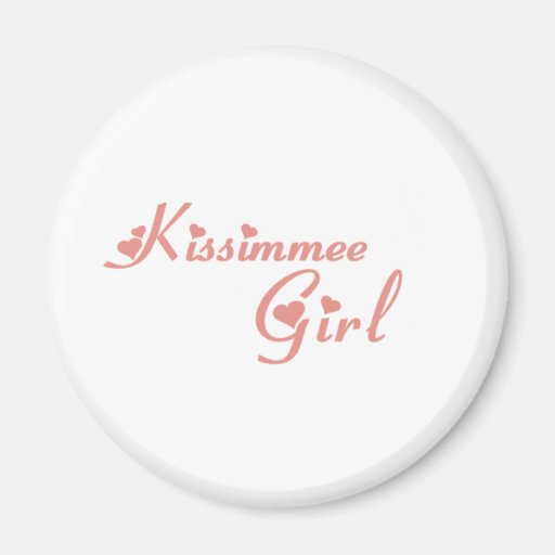 Kissimmee Girl tee shirts Refrigerator Magnets