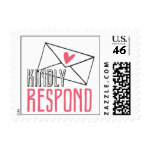 Kissing Booth - Kindly Respond Stamps