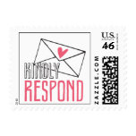 Kissing Booth - Kindly Respond Stamps