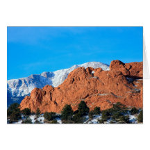 Kissing Camels in Garden of the Gods Park Card