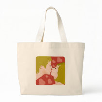 Kissing couple bags by shopaholicchick Kissing couple bags
