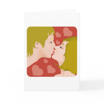 Kissing couple cards by shopaholicchick Kissing couple cards