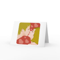 Kissing couple cards by shopaholicchick Kissing couple cards