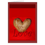 Kissing Couple Love Potato cards