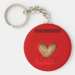 Kissing Couple Love Potato Keychain