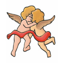 Kissing Cupids T-shirt