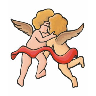 Kissing Cupids T-shirt shirt