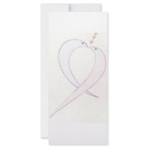 Kissing Eels Tie Rack Card Template
