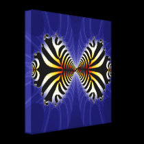 kissing Fish Design on Canvas canvas prints