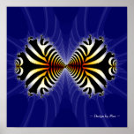 Kissing Fish Fractal Posters
