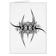 Kissing Flower Design Greeting Card