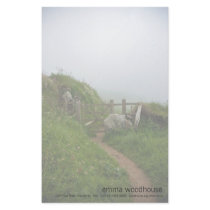 Kissing Gate Personalized Stationery