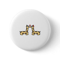 Kissing Giraffes buttons
