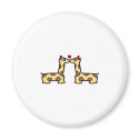 Kissing Giraffes magnets