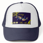 Kissing Koi fish Fantasy Caps hats