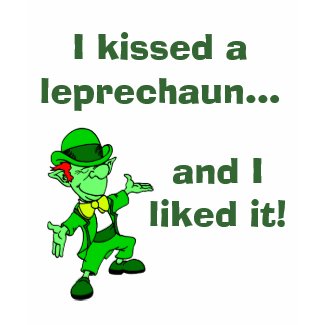 Kissing Leprechauns shirt
