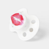 Kissing Lips Pacifier pacifiers
